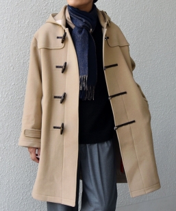 PURE WOOL MELTON �_�b�t�� �R�[�g 26AW��