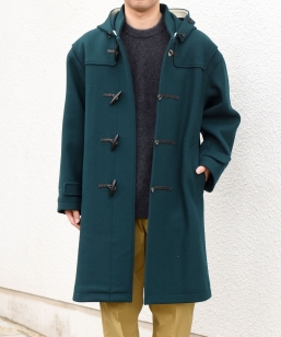 PURE WOOL MELTON �_�b�t�� �R�[�g 26AW��
