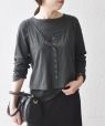 �s�\��tSHIPS any:�q����@�\�r���C���[�h �����O�X���[�u TEE × �^���N �Z�b�g �`���R�[���O���[