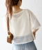 SHIPS any:�q��􂢉\�r���b�V�� �V�A�[ ���C�h TEE × �^���N �Z�b�g