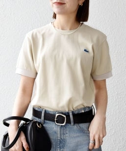 �ySHIPS any�ʒ��zLACOSTE:�q����@�\�rPIQUE �N���[�l�b�N T�V���c 26SS