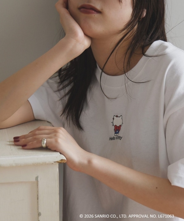 Hello Kitty × SHIPS any: �n���[�L�e�B �v�����g TEE