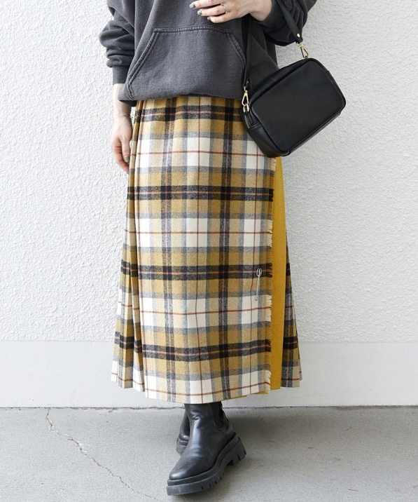 O'NEIL OF DUBLIN: �R���r �L���g �X�J�[�g 23AW (83cm)