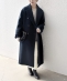 �yWEB����zSHIPS any: PURE WOOL �����O �e�[���[�h �R�[�g