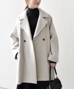 �s�ꕔ�ǉ��\��t�yWEB����zPURE WOOL �X�^���h & �e�[���[�h �n�[�t �R�[�g
