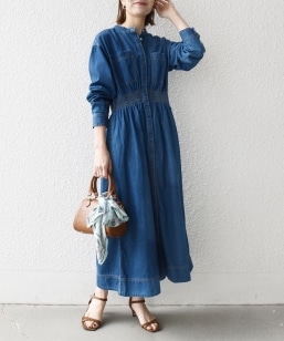 SHIPS any: �V���[�����O �f�j�� �|�P�b�g �����s�[�X �mSHIPS any DENIM�n