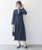 �yWEB����zSHIPS any: �_�u���N���X �E�G�X�g �^�b�N A���C�� �����s�[�X �mNAVY BLUE�n