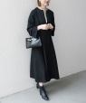 �yWEB����zSHIPS any: �_�u���N���X �E�G�X�g �^�b�N A���C�� �����s�[�X �mNAVY BLUE�n �u���b�N