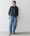 SHIPS any: �c�C�[�h �V���O�� �|�P�b�g �W���P�b�g�mNAVY BLUE�n