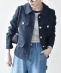 SHIPS any: �c�C�[�h �V���O�� �|�P�b�g �W���P�b�g�mNAVY BLUE�n