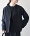 SHIPS any:�q��􂢉\�r�_�u���N���X ���[�X �ؑ� �m�[�J���[ �W���P�b�g�mNAVY BLUE�n