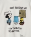 SHIPS any: SNOOPY �R���{ NOT THERE �O���t�B�b�N �v�����g �X�E�F�b�g <KIDS>