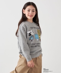 SHIPS any: SNOOPY �R���{ NOT THERE �O���t�B�b�N �v�����g �X�E�F�b�g <KIDS>