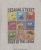 SESAME STREET meets FRUIT OF THE LOOM: �u���b�N �v�����g �X�E�F�b�g<KIDS>
