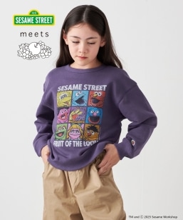 SESAME STREET meets FRUIT OF THE LOOM: �u���b�N �v�����g �X�E�F�b�g<KIDS>