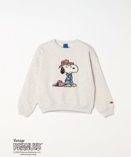 FRUIT OF THE LOOM: PEANUTS ���N�� �v�����g �X�E�F�b�g<KIDS>