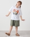 Hello Kitty × SHIPS any: �n���[�L�e�B �v�����g TEE <KIDS>