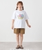 LITTLE TWIN STARS × SHIPS any: ���g���c�C���X�^�[�Y �v�����g TEE <KIDS>