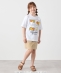 LITTLE TWIN STARS × SHIPS any: ���g���c�C���X�^�[�Y �v�����g TEE <KIDS>