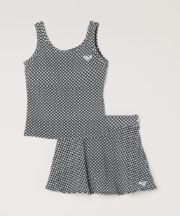 ROXY: MINI CALMAIR �`�F�b�N �Z�p���[�g �X�C�� �E�F�A <KIDS>