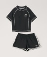 ROXY:�qUV�J�b�g�rBRIGHT RIDE ���b�V�� & �V���[�c �X�C���E�F�A �Z�b�g <KIDS> �u���b�N