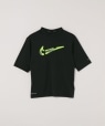 NIKE SWIM:�q��􂢉\/UV�J�b�g�r�X�v���[ ���S �v�����g �h���C�t�B�b�g ���b�V���K�[�h<KIDS> �u���b�N