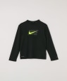 NIKE SWIM:�q��􂢉\/UV�J�b�g�r���S �v�����g �h���C�t�B�b�g ���b�V���K�[�h<KIDS> �u���b�N