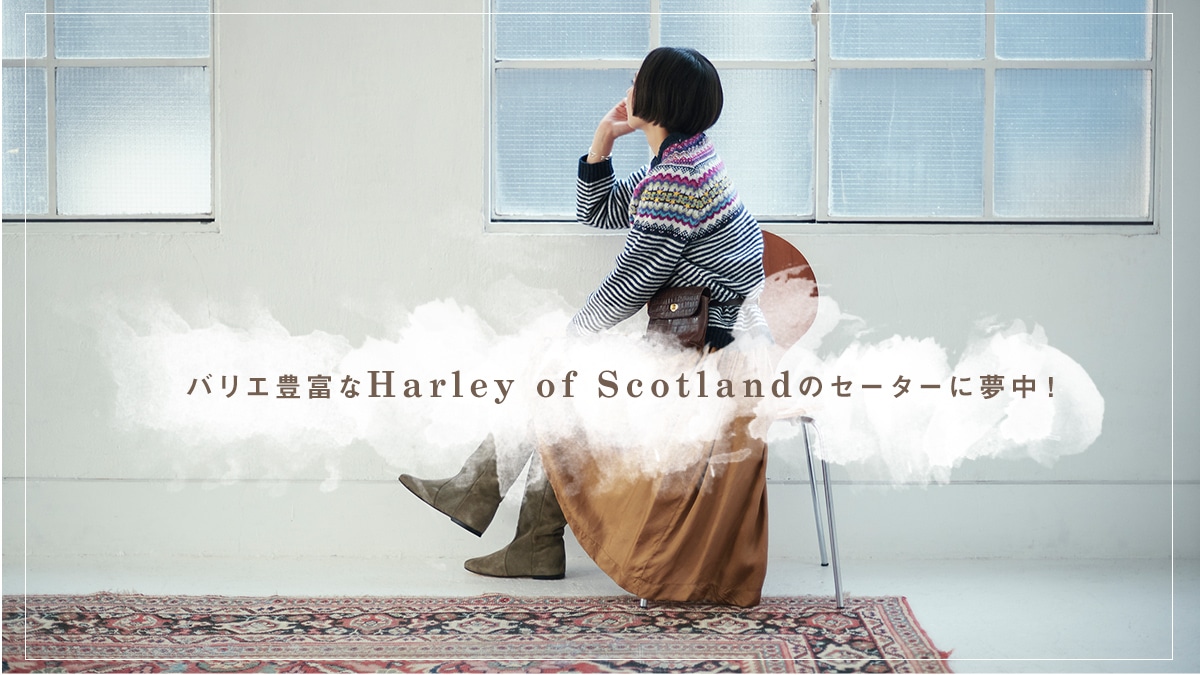 2018�H�~�A�o���G�L�x��Harley of Scotland�̃Z�[�^�[�ɖ����I