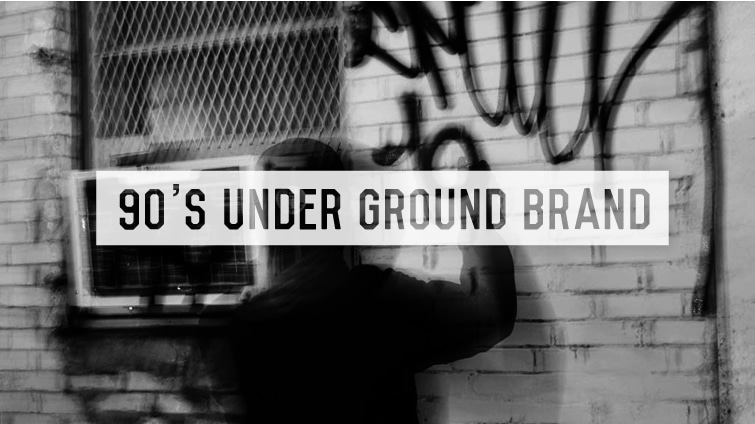 90�fs UNDER GROUND BRAND