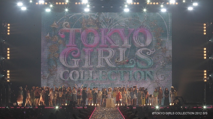 Khaju�̑S8�X�^�C�����v���C�o�b�N! @TOKYO GIRLS COLLECTION 2012 S/S