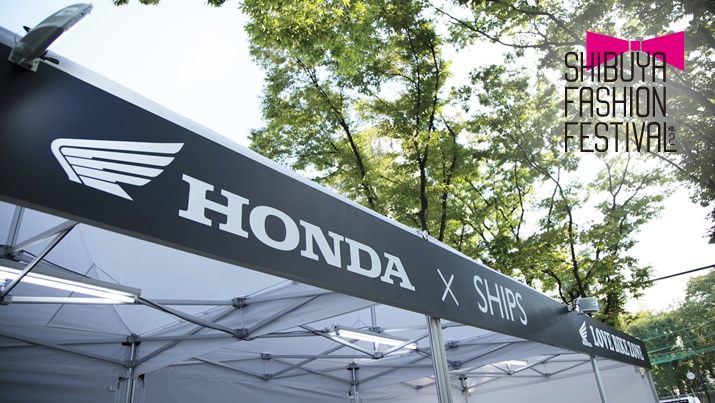 Honda MONKEY × SHIPS 1������̃R���{���[�V�����I