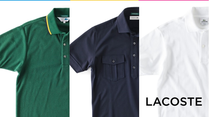 SHIPS�����͂�����A3�^�C�v��LACOSTE�i���R�X�e�j�I