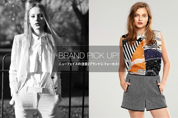 BRAND PICK UP!  �j���[�t�F�C�X�̒���2�u�����h�Ƀt�H�[�J�X�I