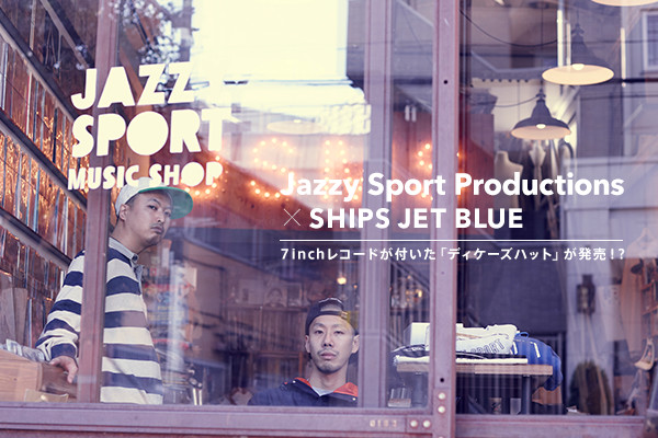 Jazzy Sport Productions × SHIPS JET BLUE  �Vinch���R�[�h���t�����u�f�B�P�[�Y�n�b�g�v�������I?