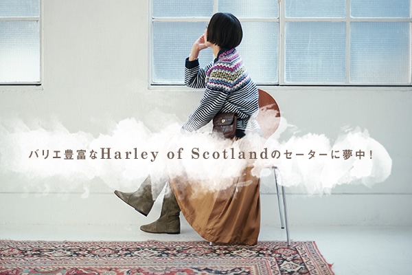 2018�H�~�A�o���G�L�x��Harley of Scotland�̃Z�[�^�[�ɖ����I