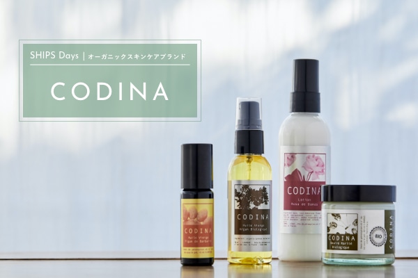 SHIPS Days �I�[�K�j�b�N�X�L���P�A�u�����h CODINA