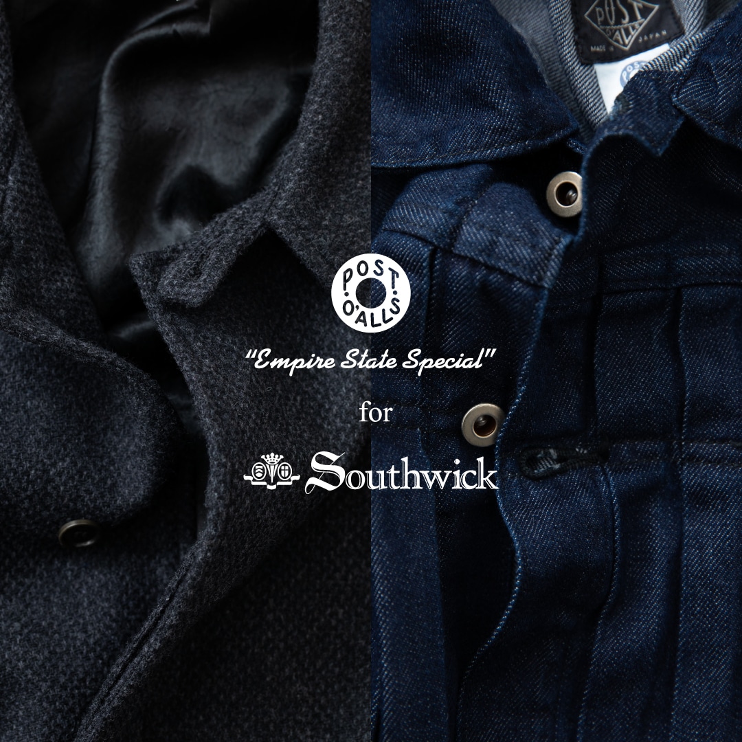 �yPOST O'ALLS for Southwick�z�R���{���[�V�����v���W�F�N�g��7�e 10��9���i�؁j��蔭���J�n�I