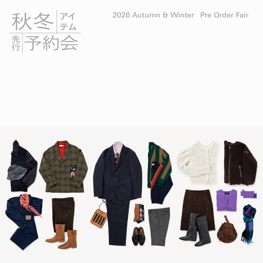 �mMEN&WOMEN�n2026�N�̏H�~�A�C�e�����ꑫ�������������������s�\���u2026 Autumn & Winter Pre Order Fair�v���J��