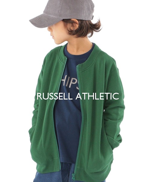 SHIPS KIDS�ʒ��A�C�e���I�yRUSSELL ATHLETIC�z�̃W�b�v�A�b�v�X�E�F�b�g ����V�F�o�ꁙ