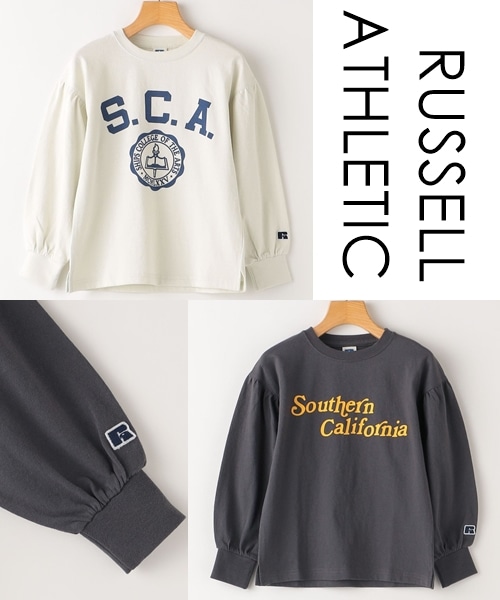 �_�\���t���^���ɃM���U�[�̓����������炵���f�U�C���ɒ��ځ�SHIPS KIDS�ʒ��yRUSSELL ATHLETIC�z