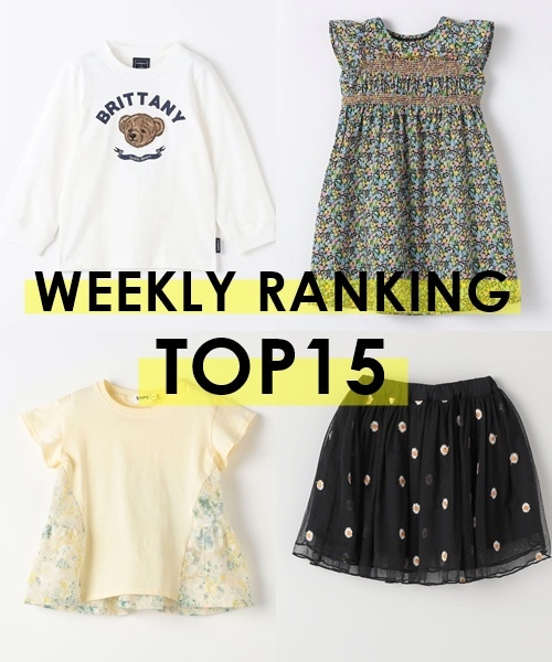 SHIPS Colors KIDS�̐l�C�����L���OTOP15��